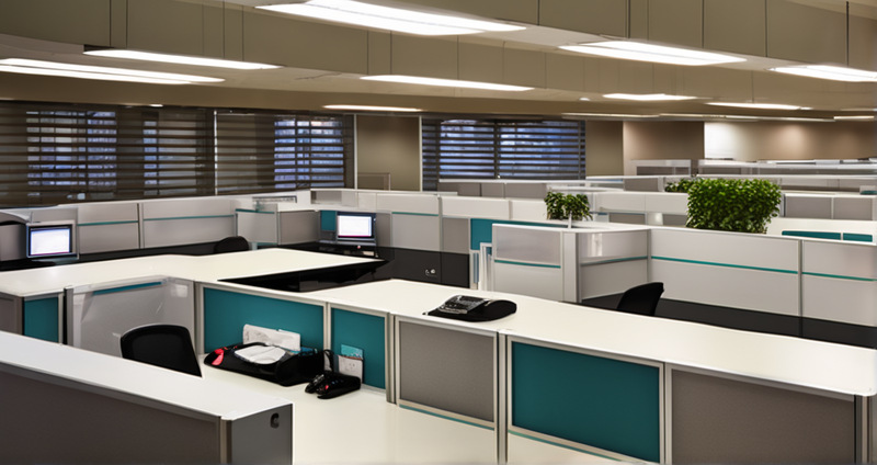 call-center-with-cubicles-517169242