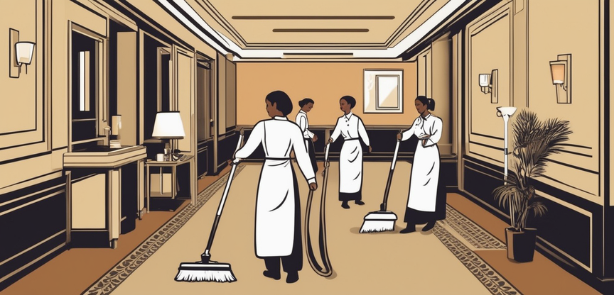 housekeepers-in-a-hotel-924486427